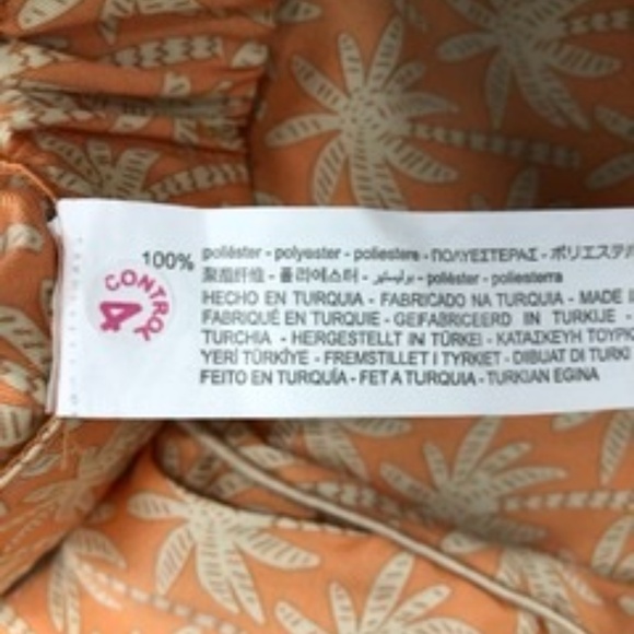 ZARA Floral Straight Pants, M, NWT - Picture 5 of 7